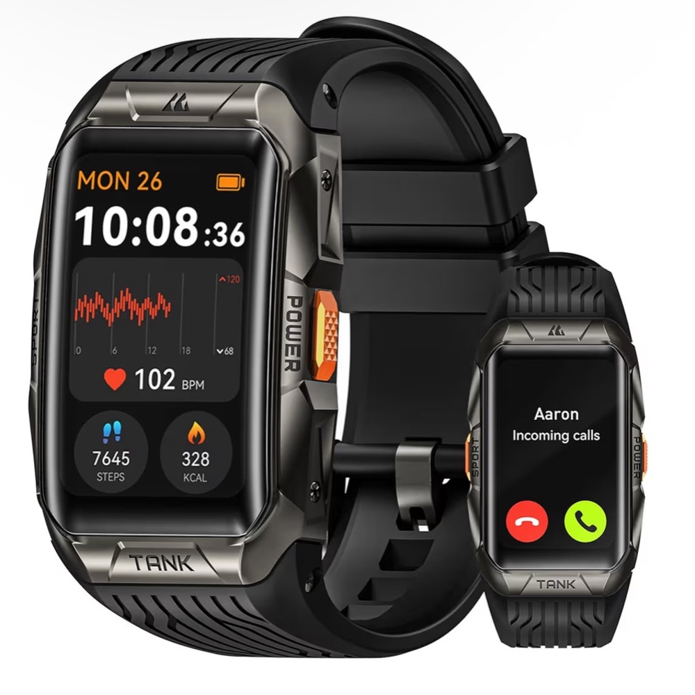 AMAZING LOW PRICE: NWT Retail $130 KOSPET Tank X2 Smart Watch Fitness Tracker